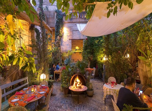 le jardin en ruine