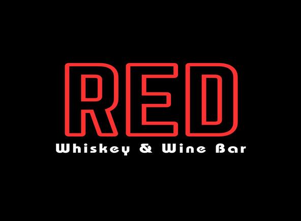 Red whiskey and wine bar
